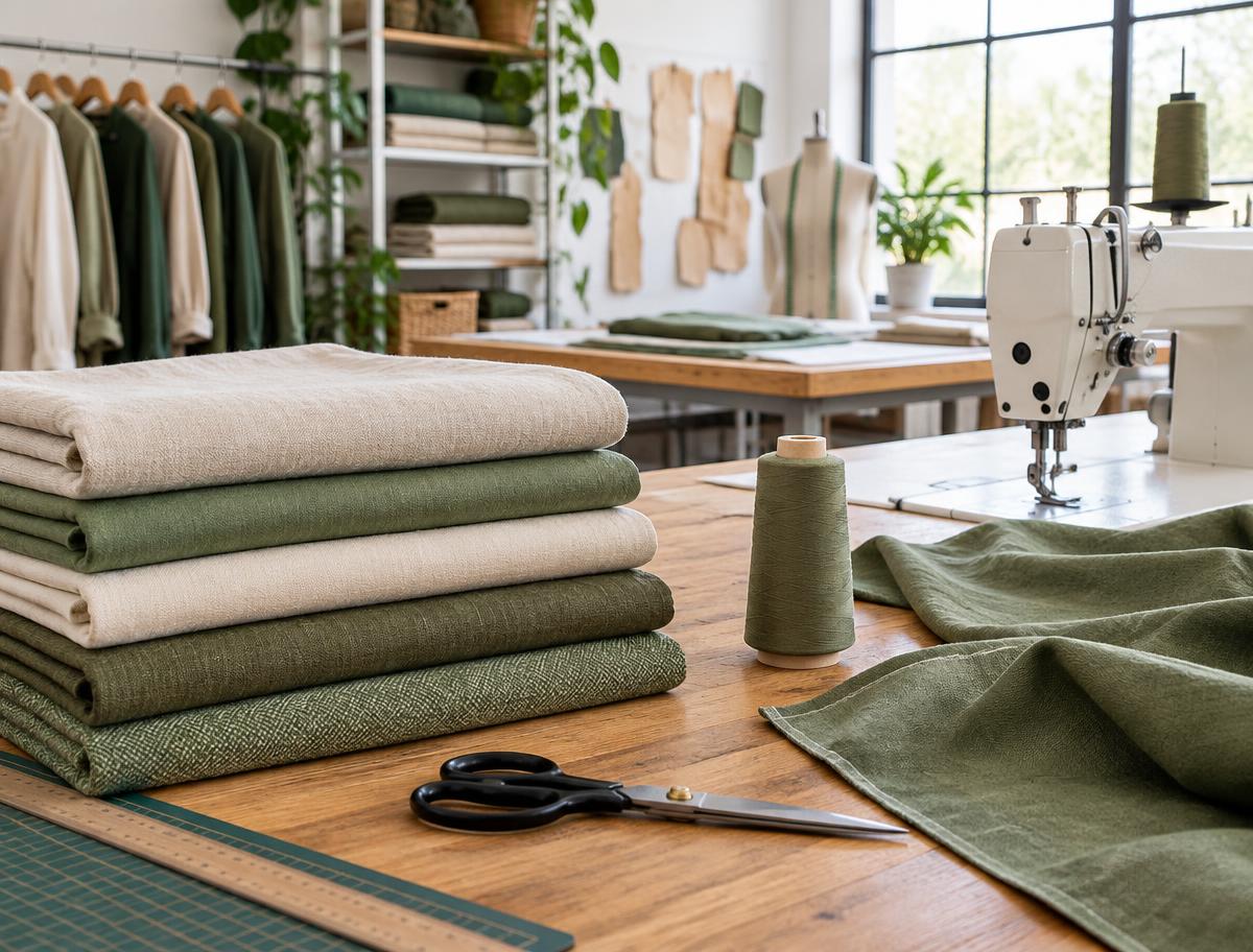 Illustrative apparel and textile workroom